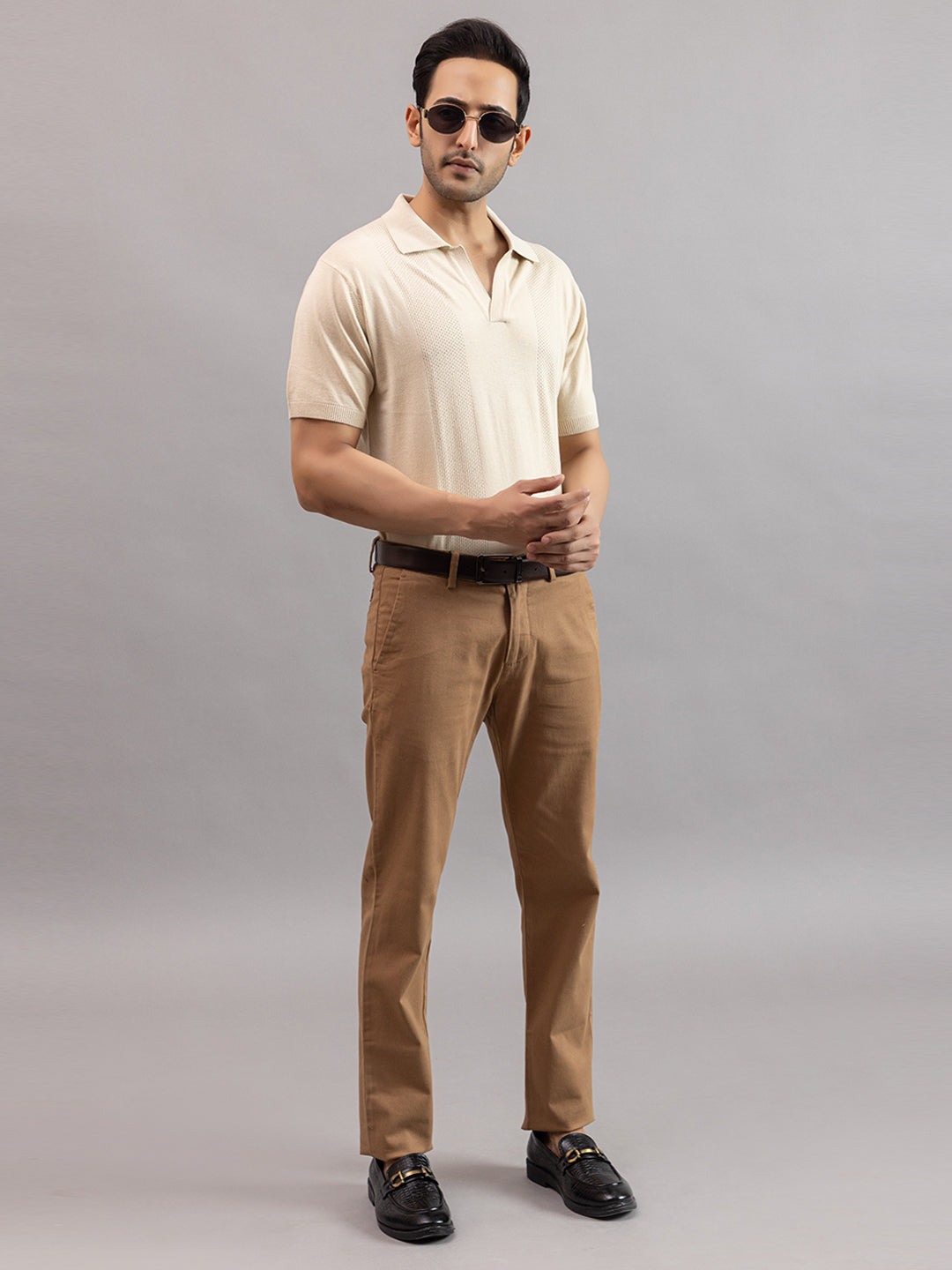COTTON FINE KNIT RAGLAN REGULAR FIT POLO