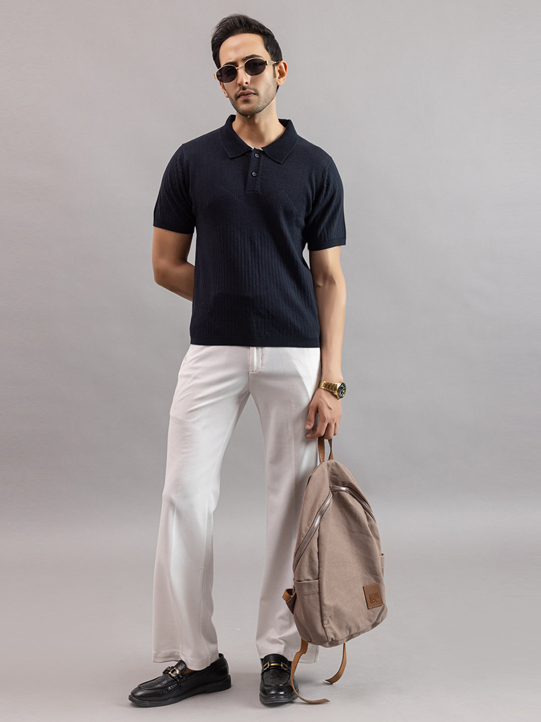 MOUNTAIN KNIT POLO T.SHIRT