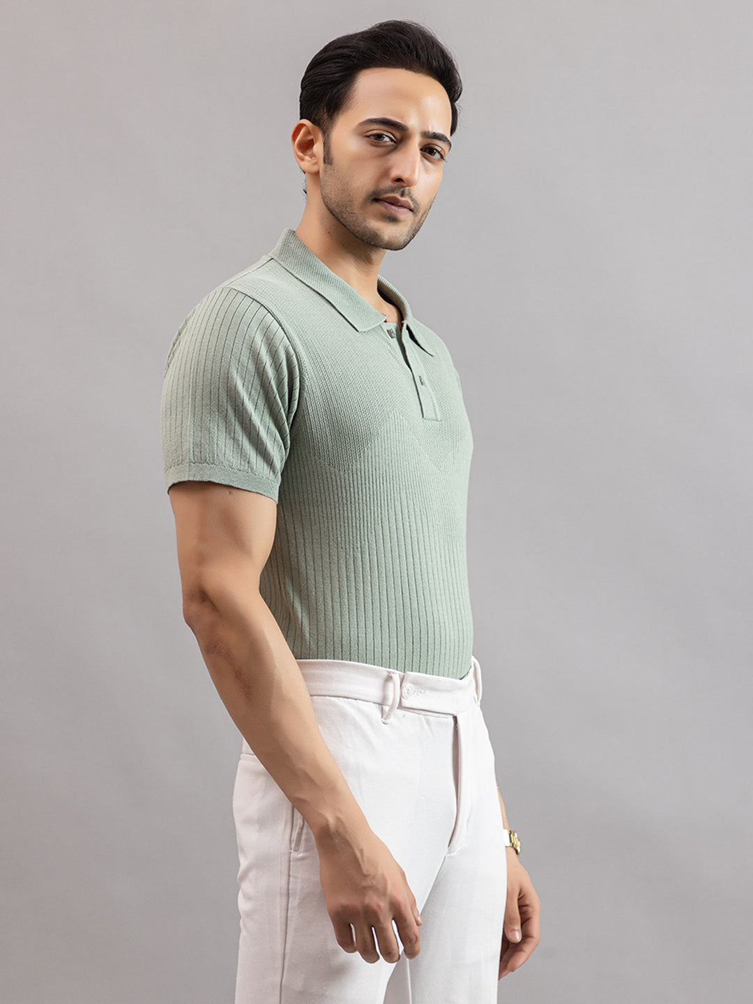 MOUNTAIN KNIT POLO T.SHIRT