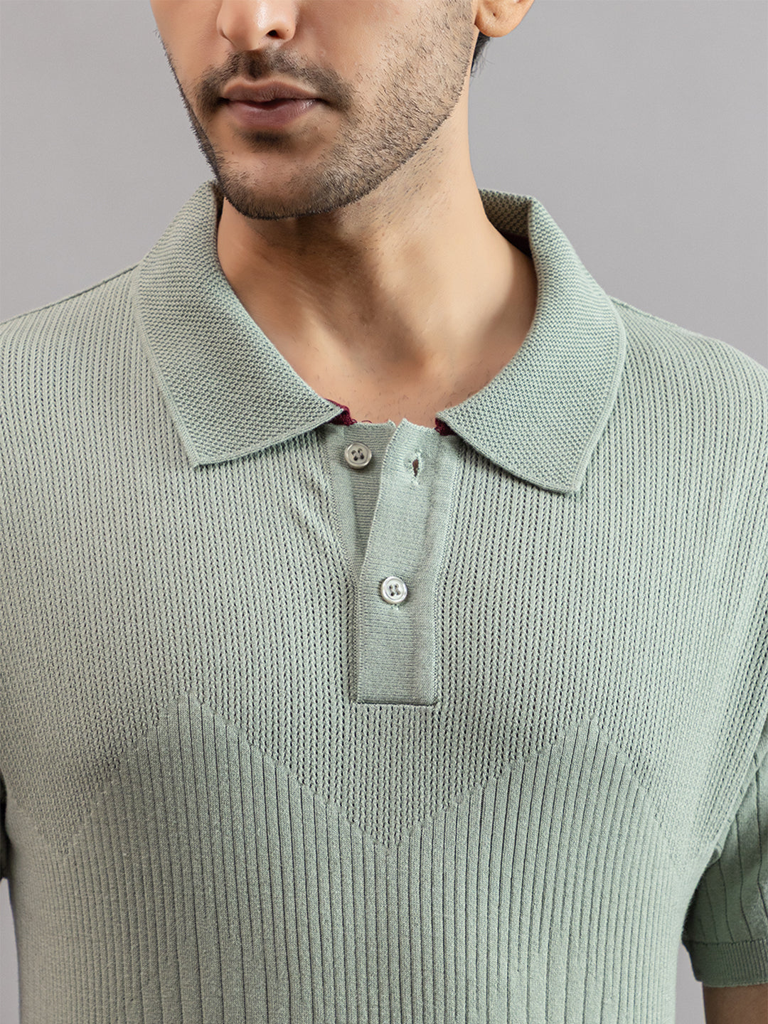 MOUNTAIN KNIT POLO T.SHIRT