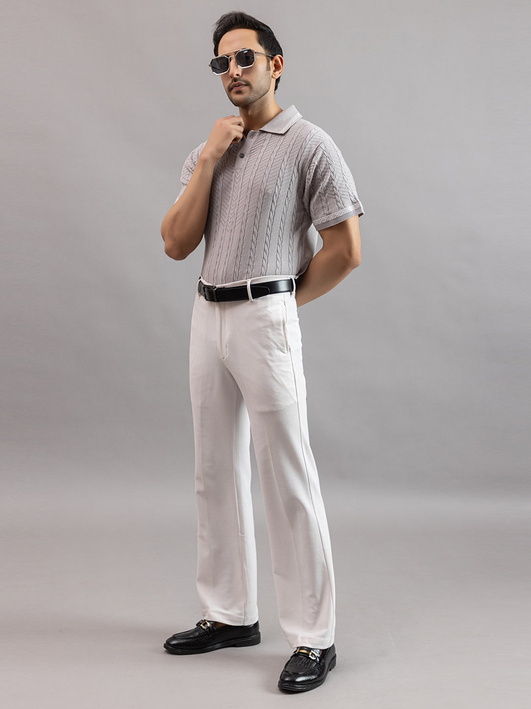 AEDENBURG KNIT POLO T.SHIRT