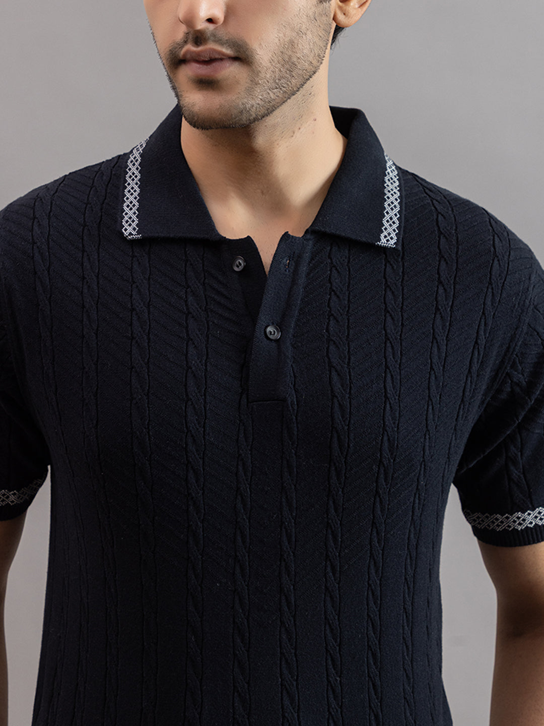 AEDENBURG KNIT POLO T.SHIRT