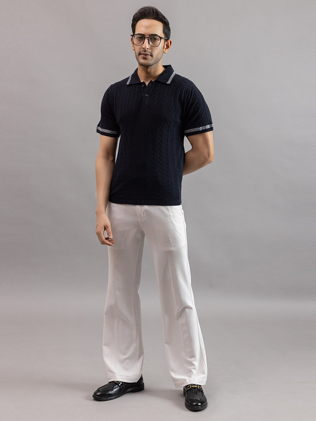 AEDENBURG KNIT POLO T.SHIRT