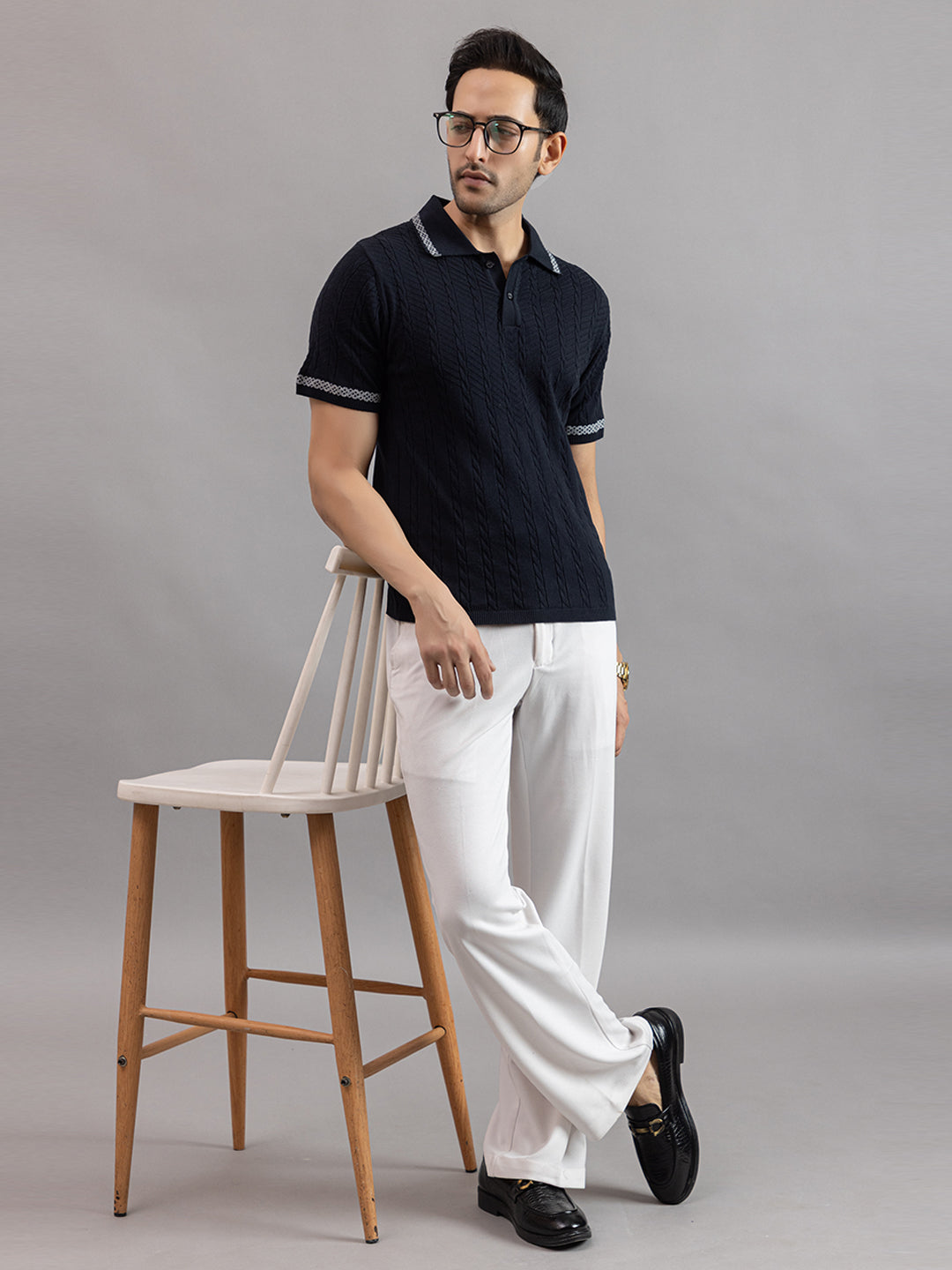 AEDENBURG KNIT POLO T.SHIRT