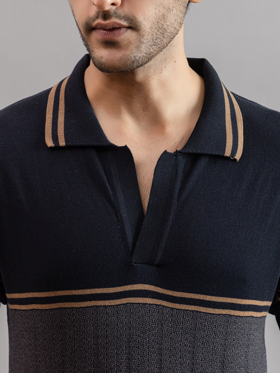 AEDENBURG FLOWED FINE KNIT POLO