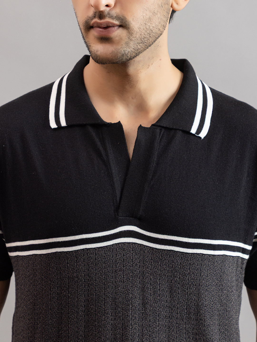 AEDENBURG FLOWED FINE KNIT POLO