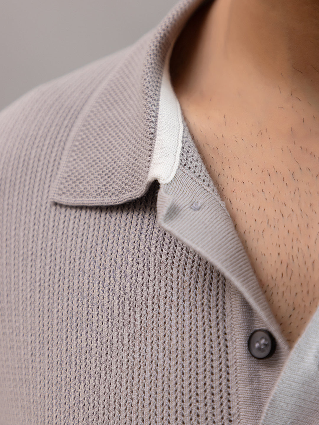 MOUNTAIN KNIT POLO T.SHIRT