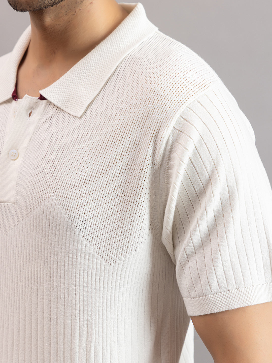 MOUNTAIN KNIT POLO T.SHIRT
