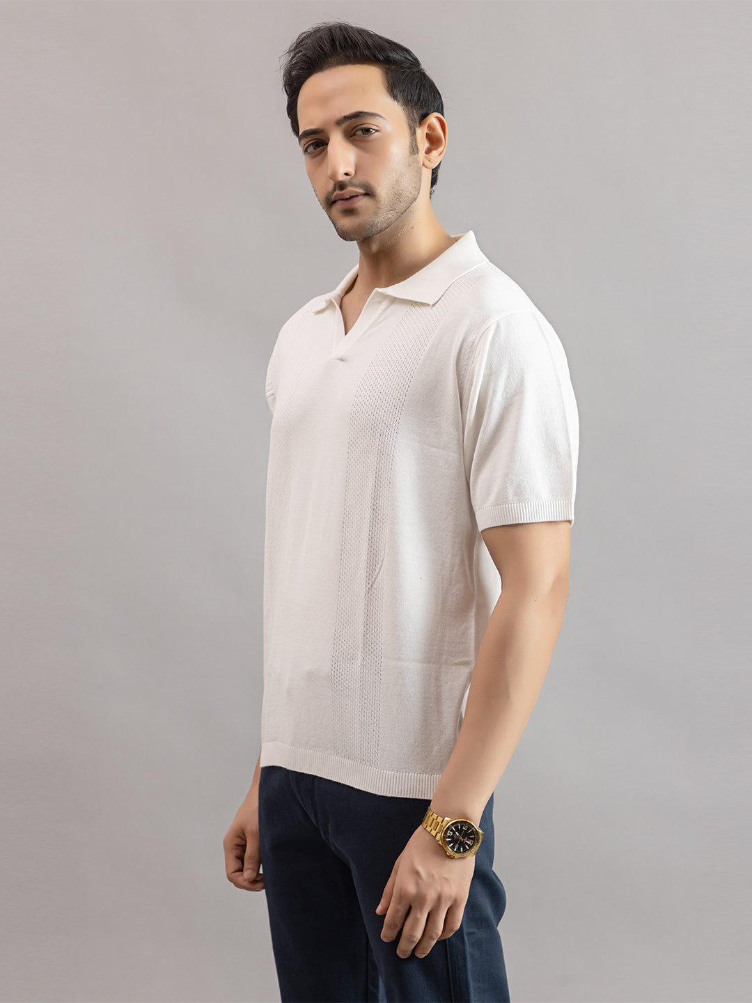 COTTON FINE KNIT RAGLAN REGULAR FIT POLO
