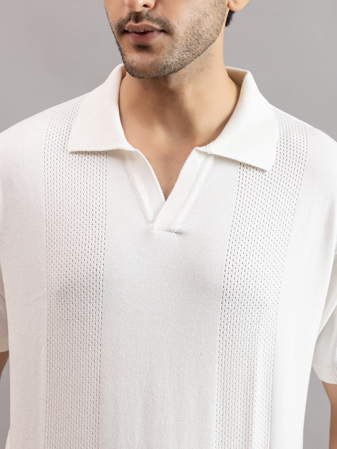 COTTON FINE KNIT RAGLAN REGULAR FIT POLO