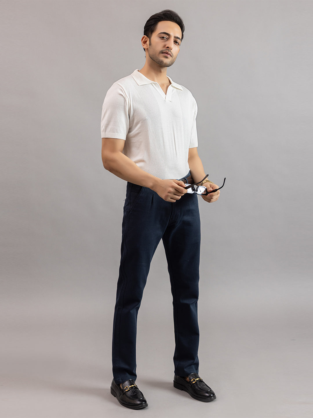 COTTON FINE KNIT RAGLAN REGULAR FIT POLO