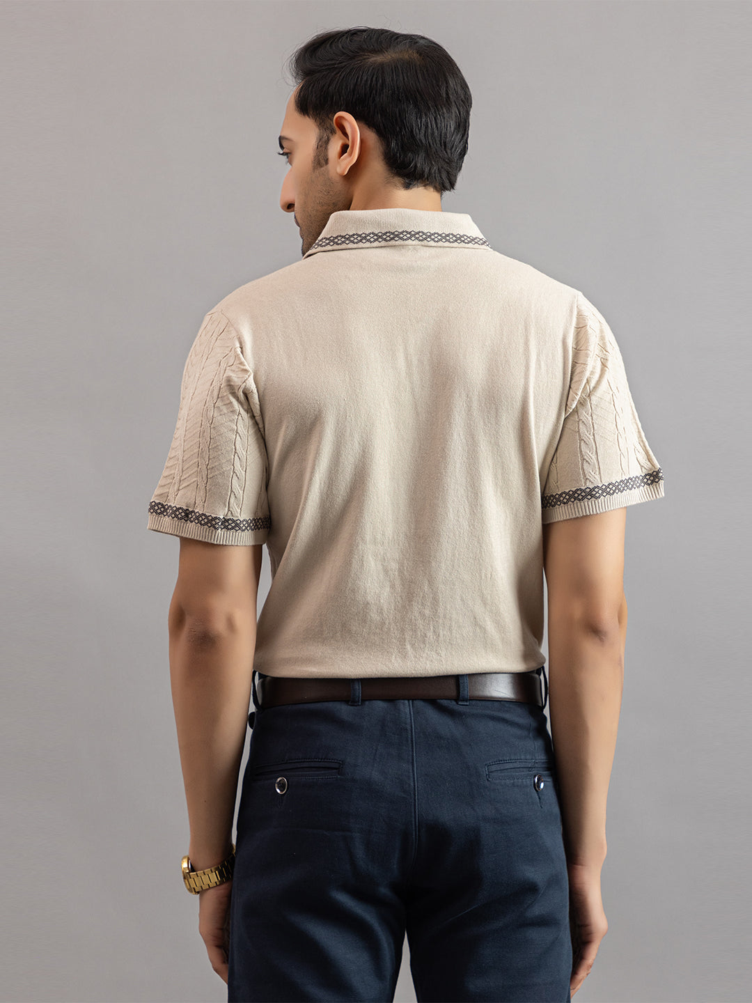 AEDENBURG KNIT POLO T.SHIRT
