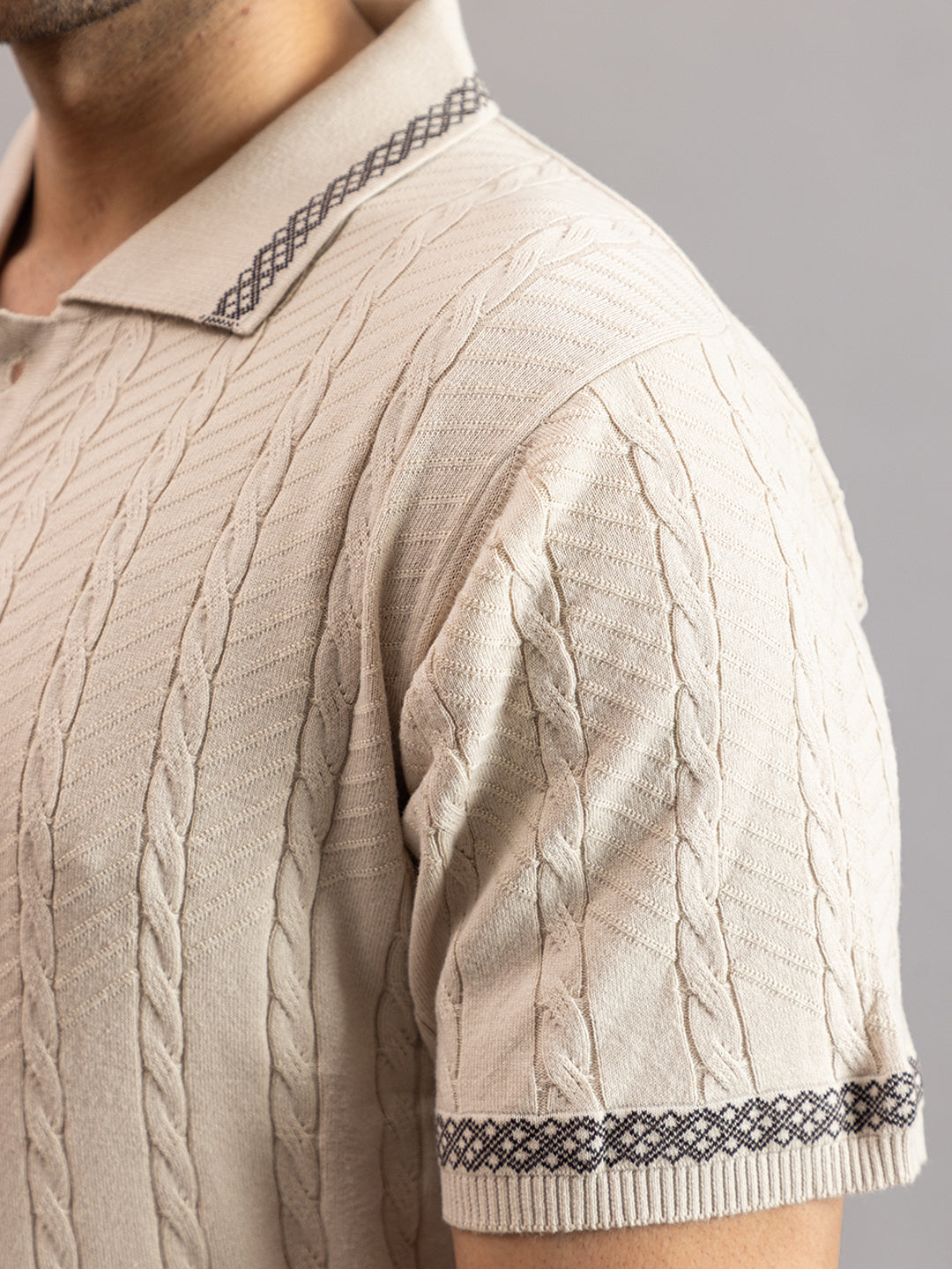 AEDENBURG KNIT POLO T.SHIRT