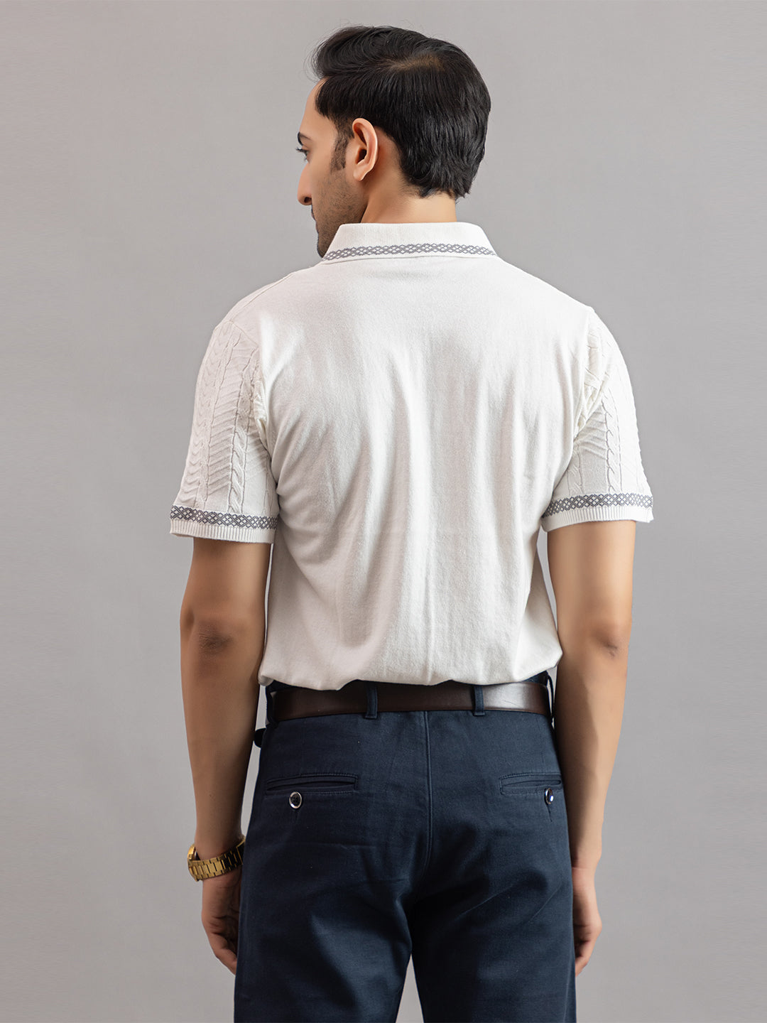 AEDENBURG KNIT POLO T.SHIRT