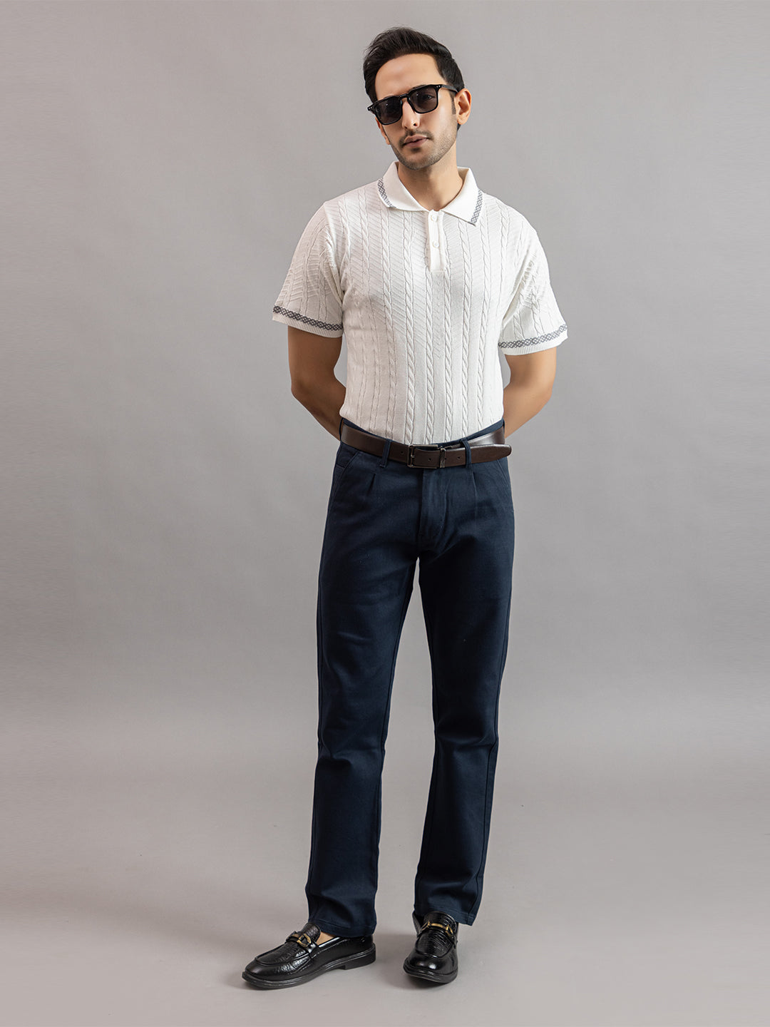 AEDENBURG KNIT POLO T.SHIRT