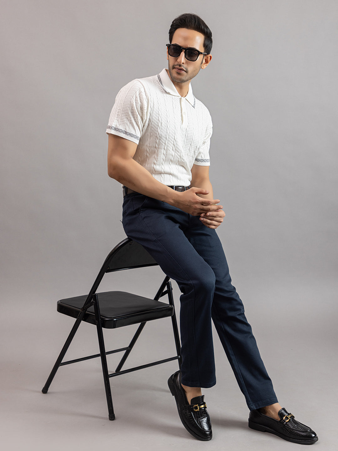 AEDENBURG KNIT POLO T.SHIRT