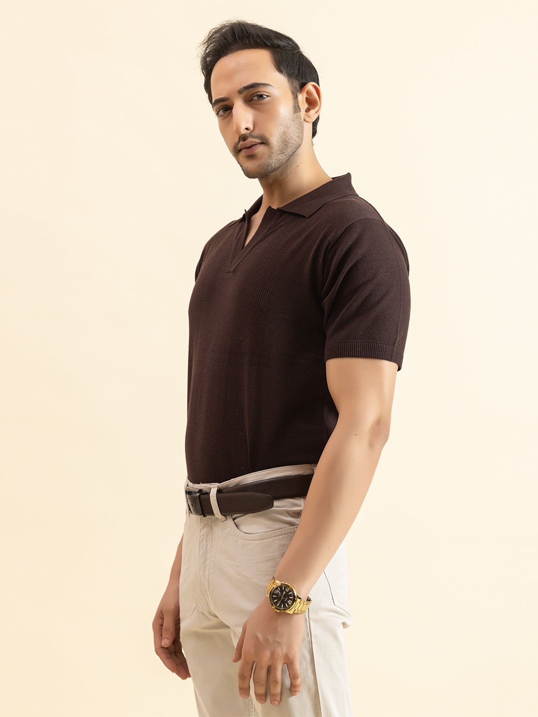 COTTON FINE KNIT RAGLAN REGULAR FIT POLO