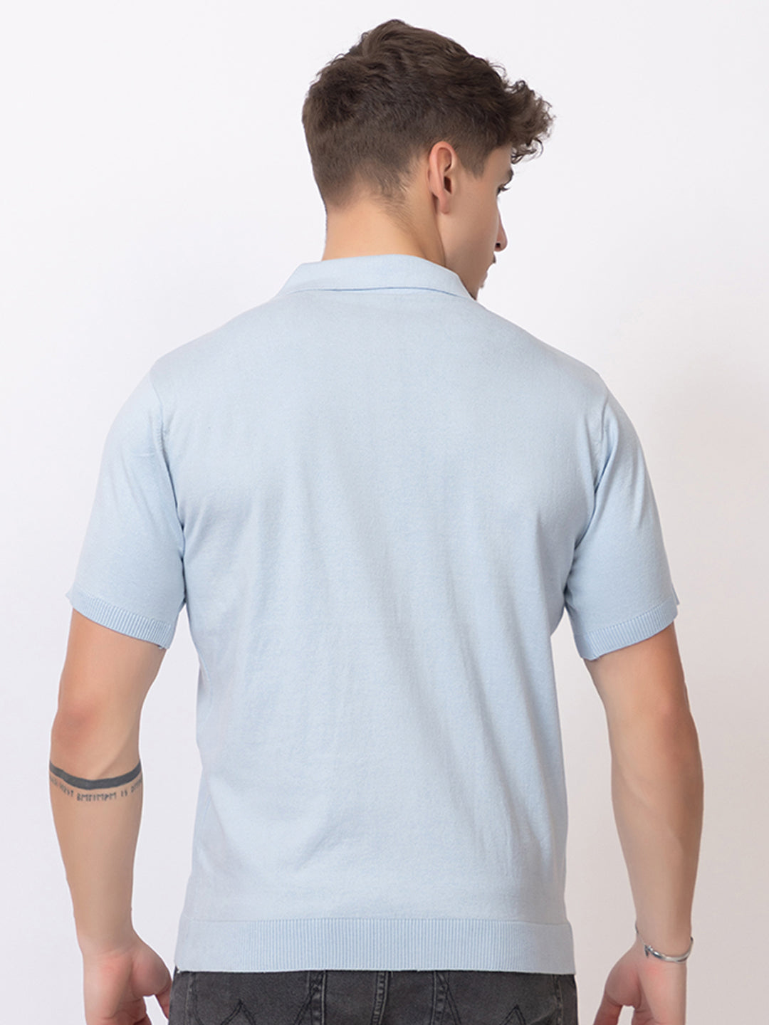 COTTON FINE KNIT RAGLAN REGULAR FIT POLO