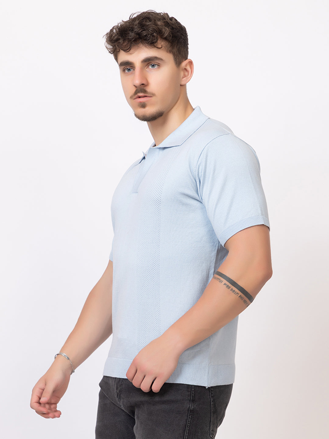 COTTON FINE KNIT RAGLAN REGULAR FIT POLO