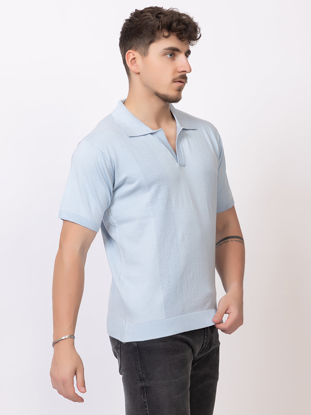 COTTON FINE KNIT RAGLAN REGULAR FIT POLO
