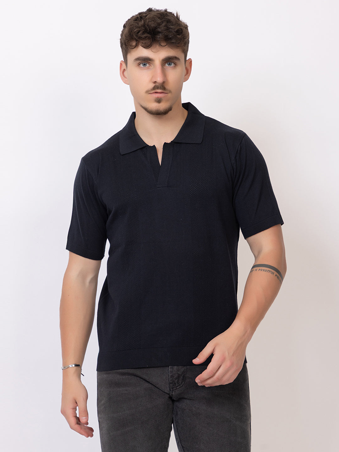 COTTON FINE KNIT RAGLAN REGULAR FIT POLO