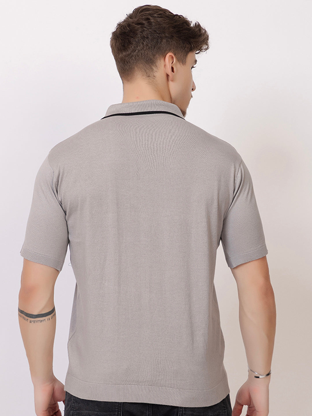 EXCLUSIVE FINEST RAGLAN SELF KNIT POLO