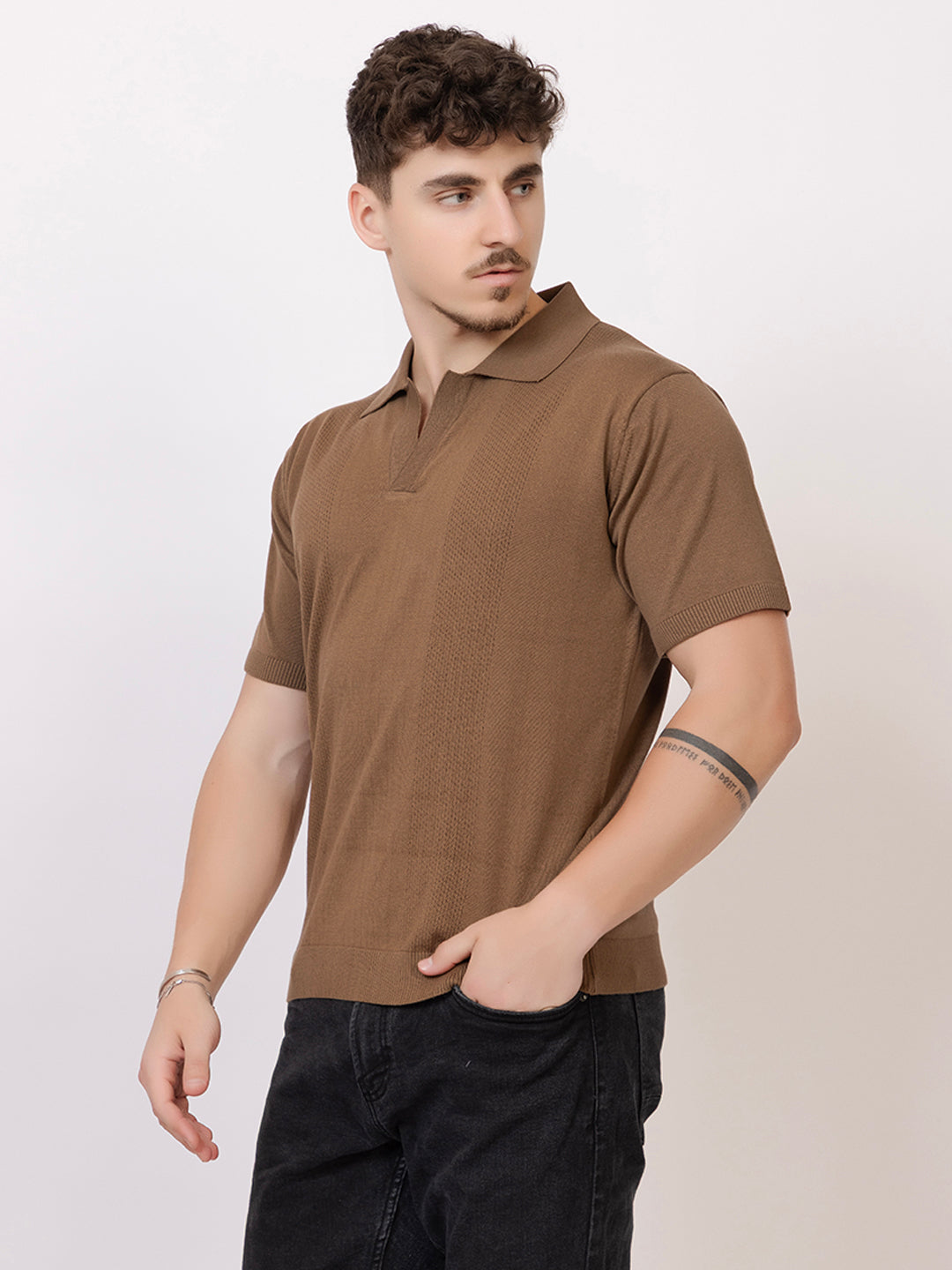 COTTON FINE KNIT RAGLAN REGULAR FIT POLO