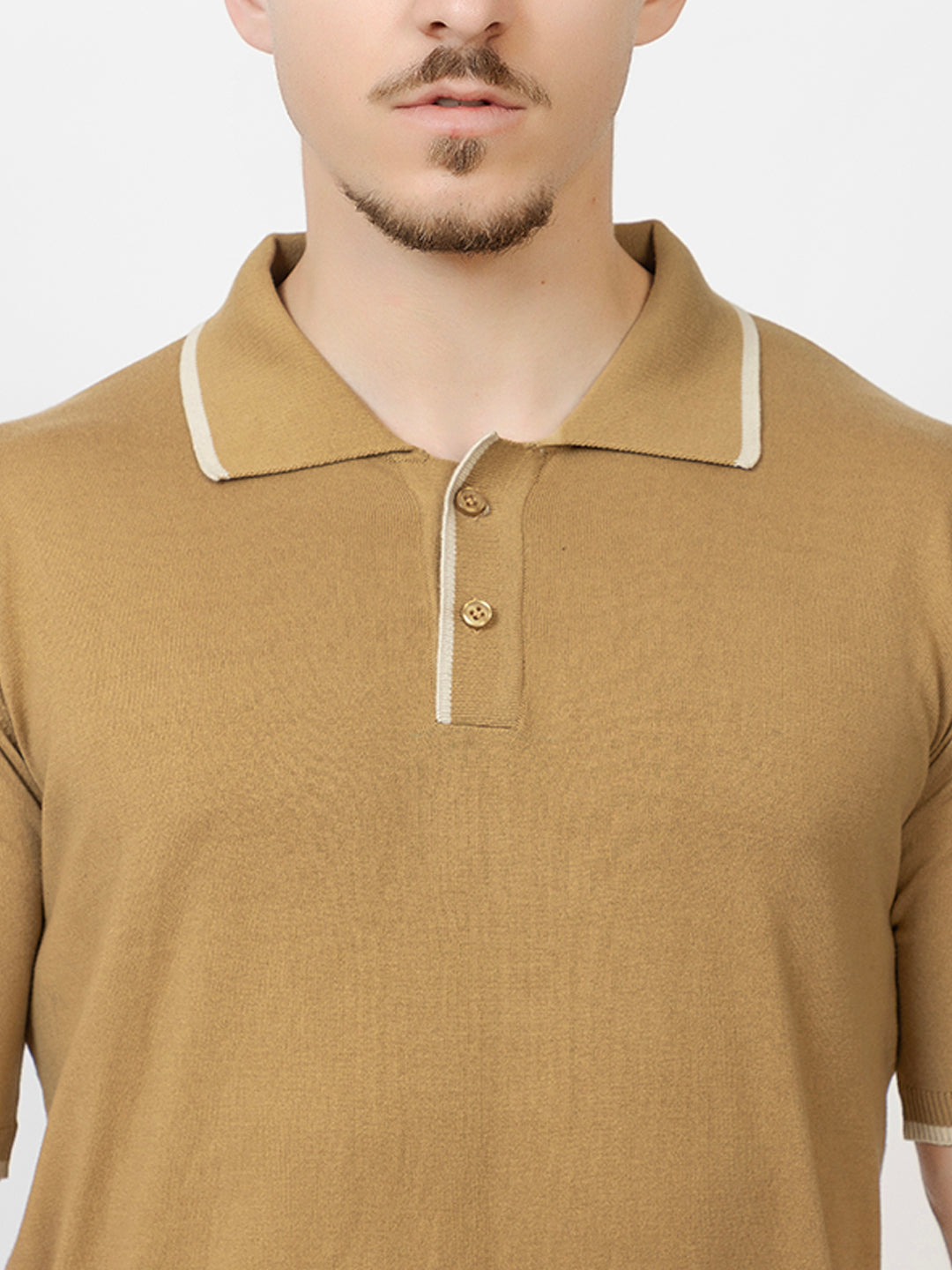 EXCLUSIVE FINEST RAGLAN SELF KNIT POLO