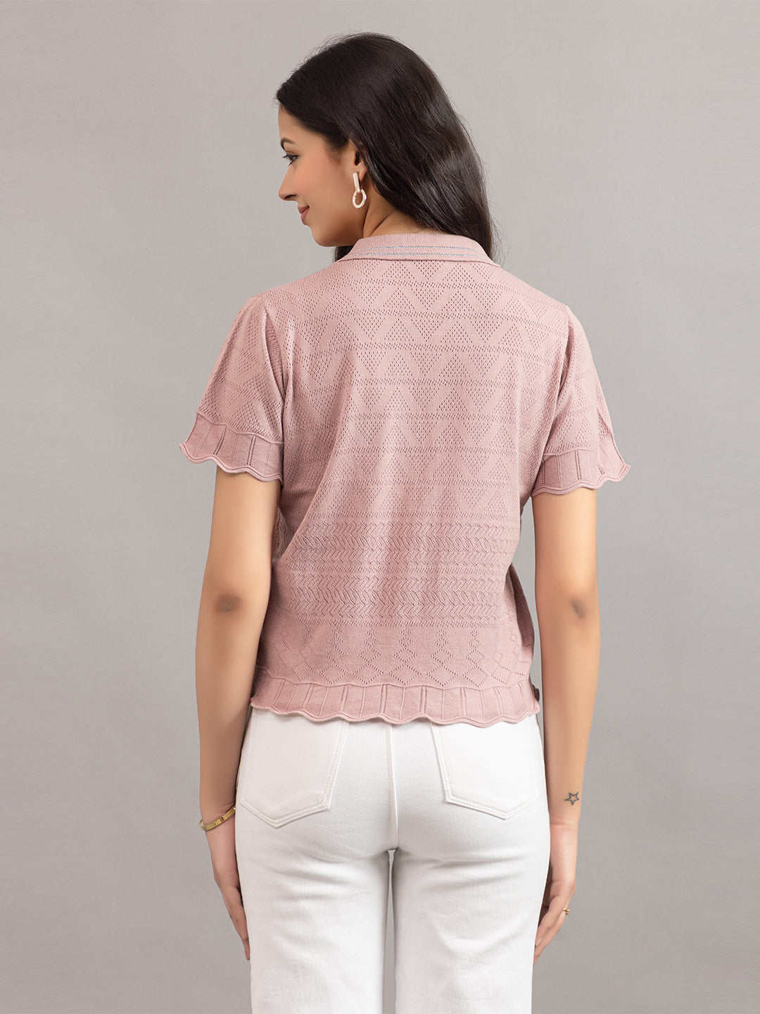 AEDENBURG BARFOREATED KNIT TOP