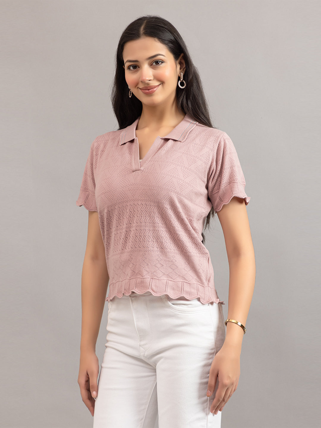 AEDENBURG BARFOREATED KNIT TOP