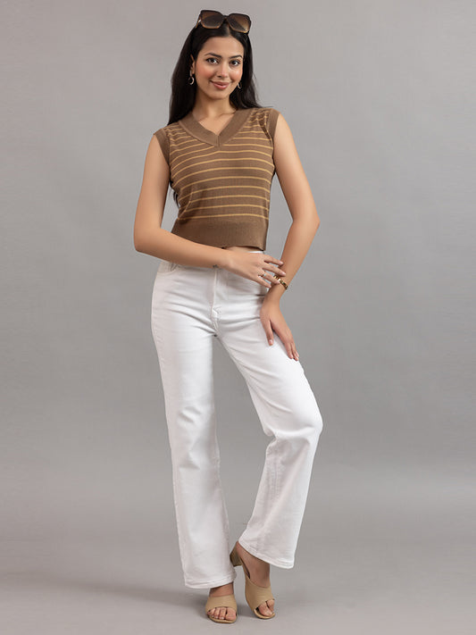 AEDENBURG V NECK TOP