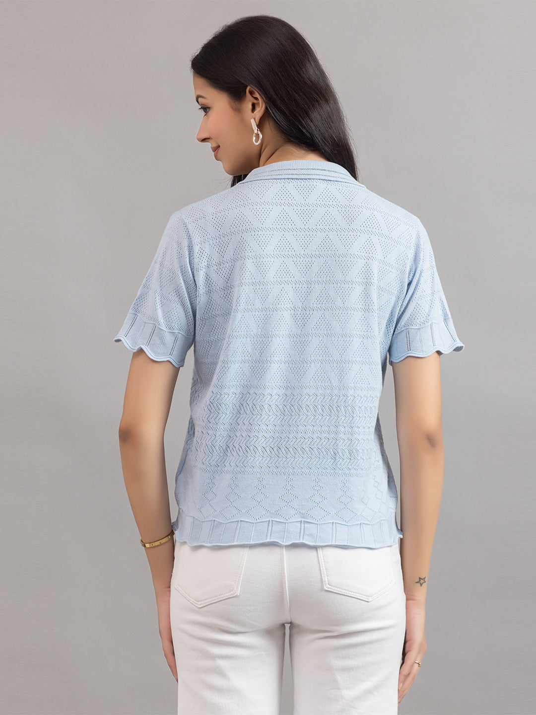 AEDENBURG BARFOREATED KNIT TOP