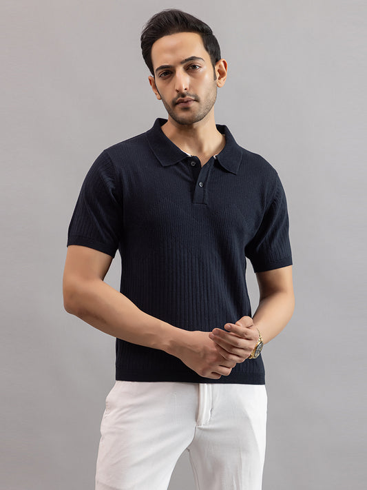 MOUNTAIN KNIT POLO T.SHIRT