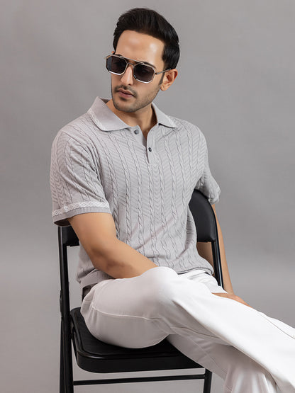AEDENBURG KNIT POLO T.SHIRT