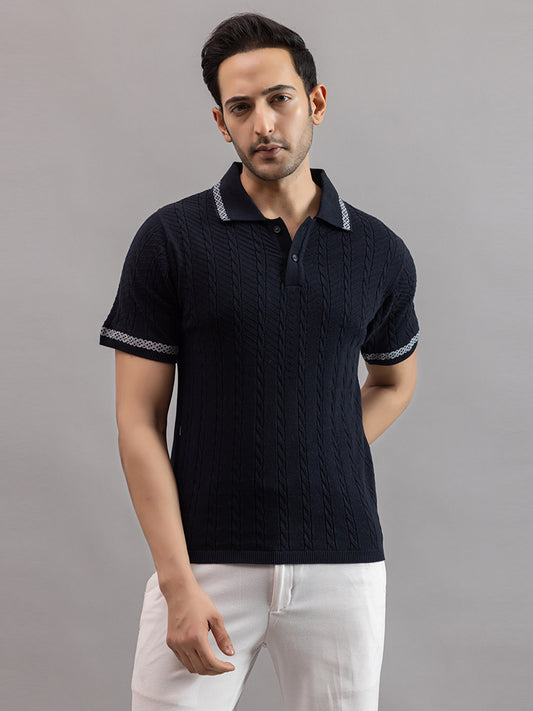 AEDENBURG KNIT POLO T.SHIRT