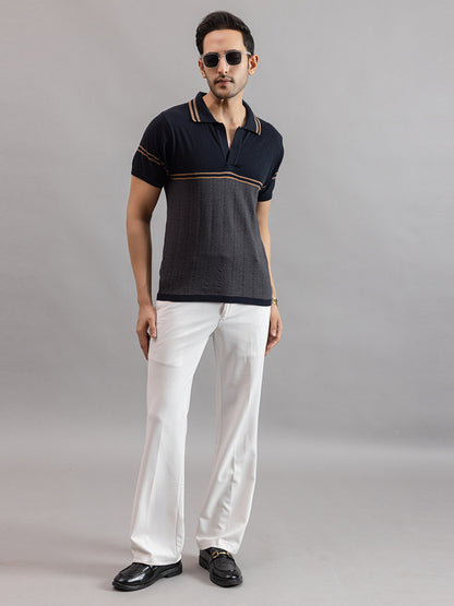 AEDENBURG FLOWED FINE KNIT POLO