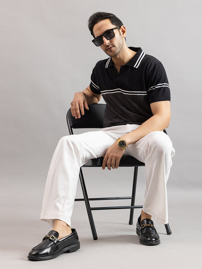 AEDENBURG FLOWED FINE KNIT POLO