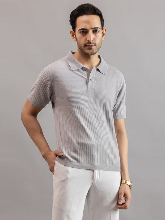 MOUNTAIN KNIT POLO T.SHIRT