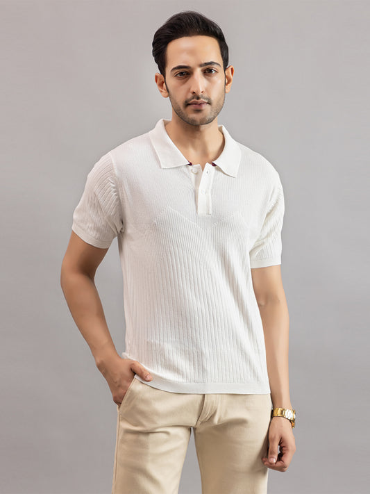 MOUNTAIN KNIT POLO T.SHIRT