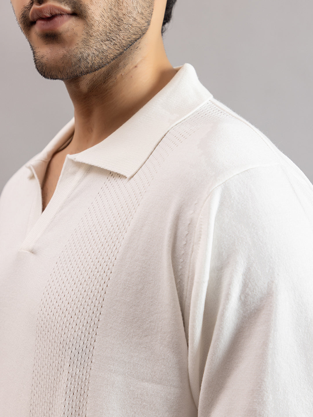 COTTON FINE KNIT RAGLAN REGULAR FIT POLO