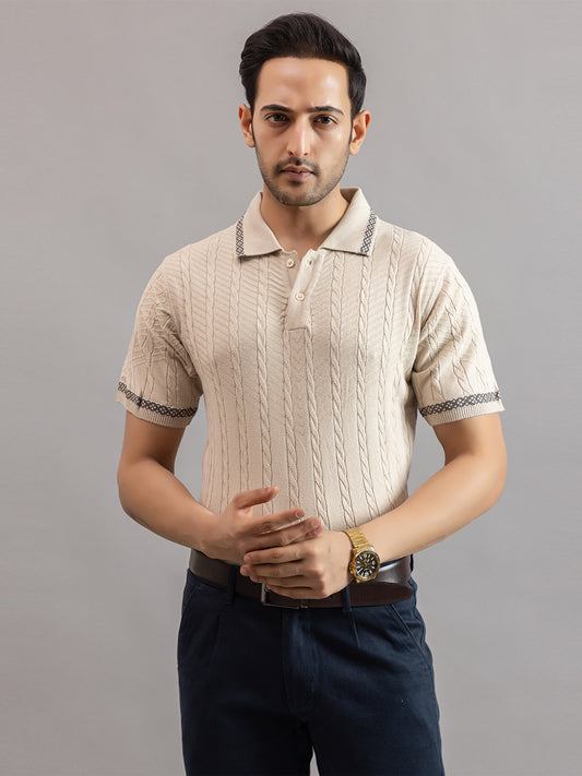 AEDENBURG KNIT POLO T.SHIRT