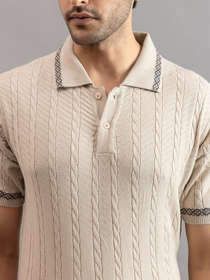AEDENBURG KNIT POLO T.SHIRT