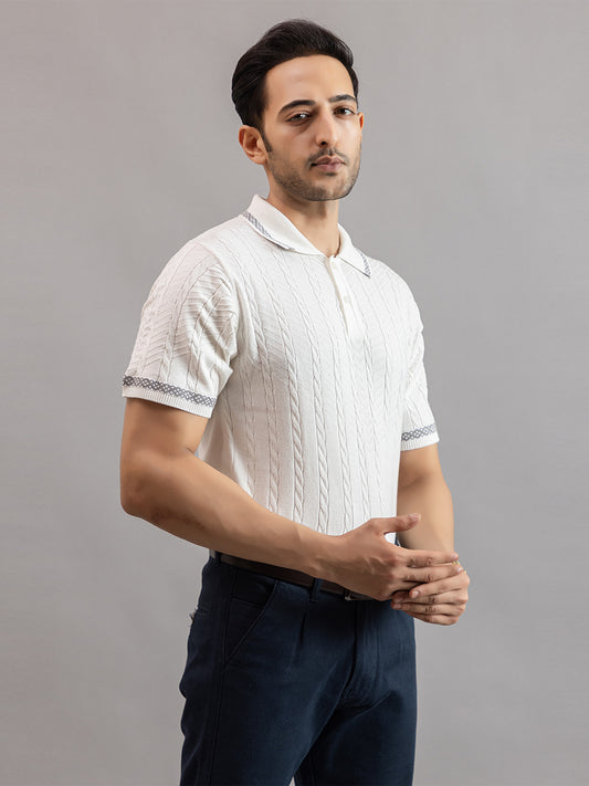 AEDENBURG KNIT POLO T.SHIRT