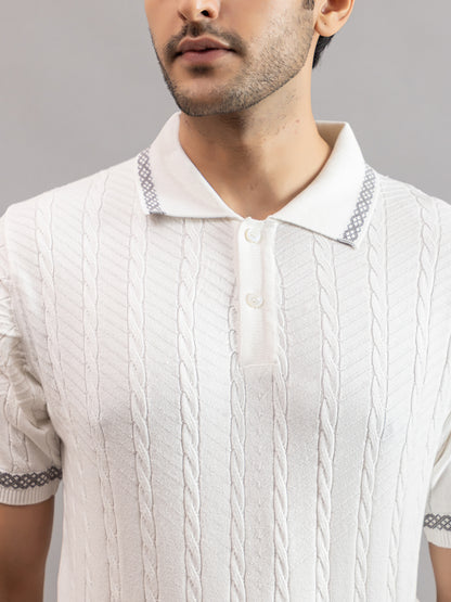 AEDENBURG KNIT POLO T.SHIRT