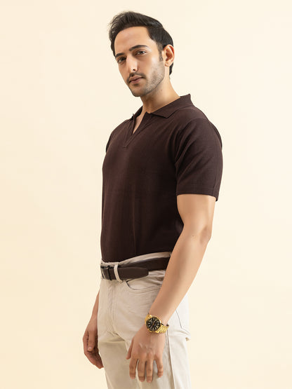 COTTON FINE KNIT RAGLAN REGULAR FIT POLO