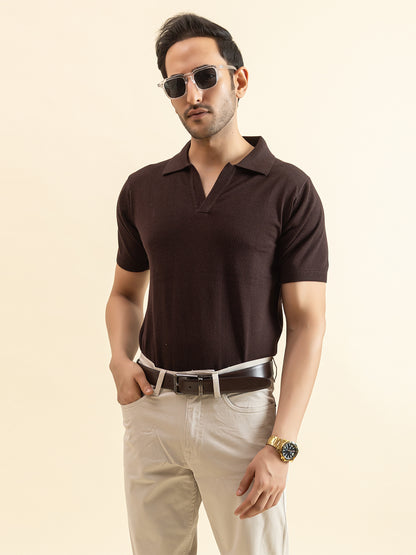 COTTON FINE KNIT RAGLAN REGULAR FIT POLO