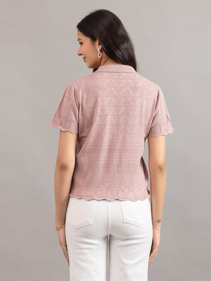 AEDENBURG BARFOREATED KNIT TOP