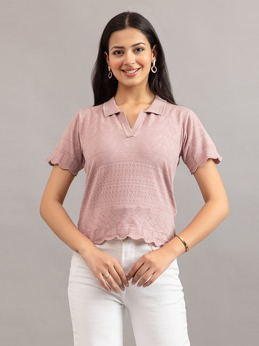 AEDENBURG BARFOREATED KNIT TOP