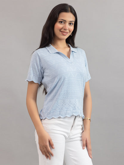 AEDENBURG BARFOREATED KNIT TOP