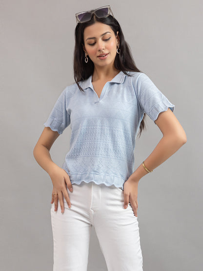 AEDENBURG BARFOREATED KNIT TOP